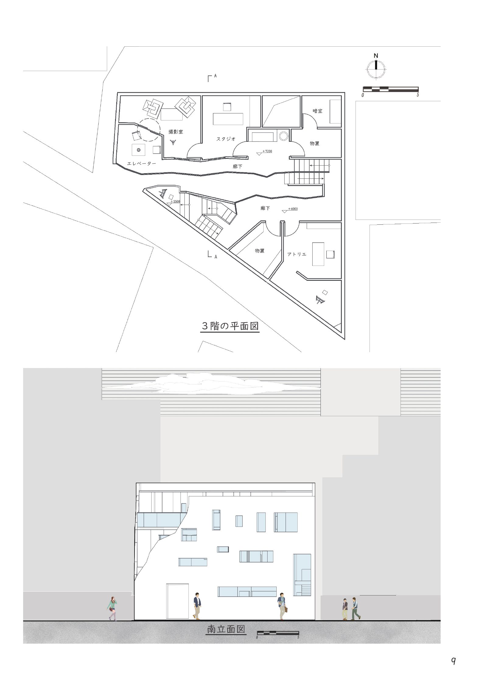 建筑平面与立面图