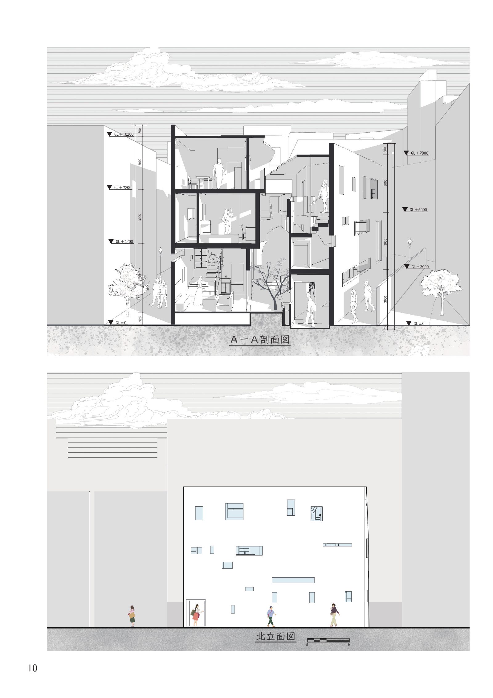 建筑剖面图