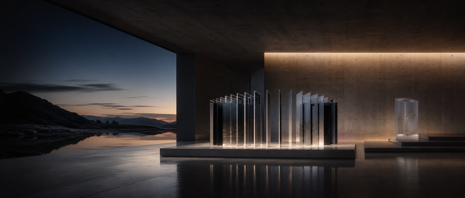 建筑、空间与产品概念组成的创作场景